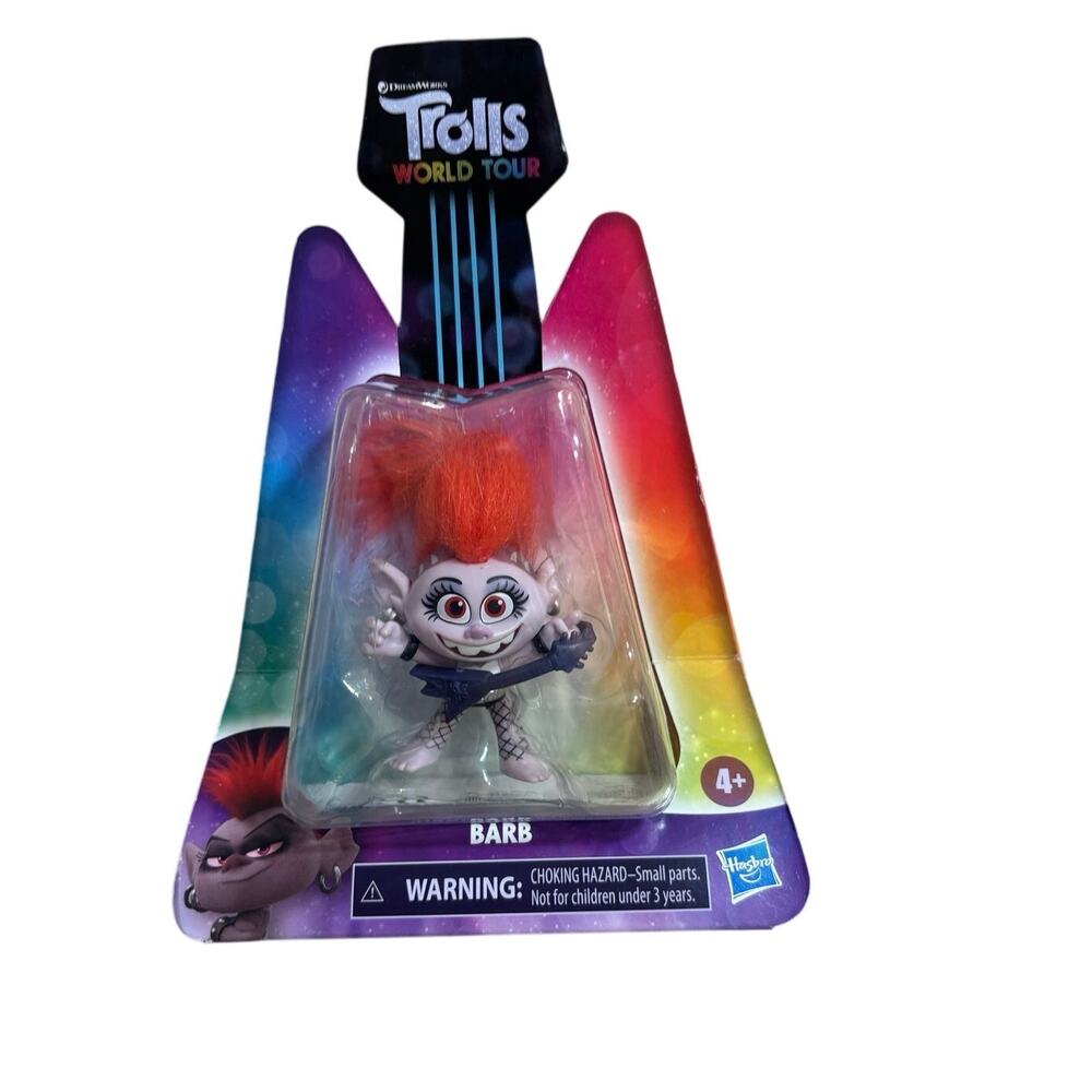 DreamWorks Trolls World Tour Collectible Doll Barb w/ Electric Guitar
